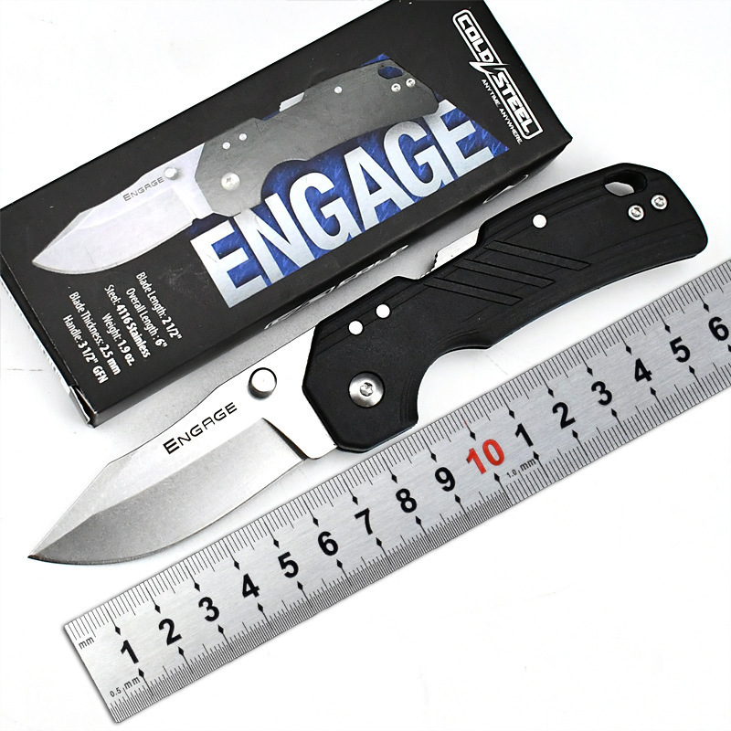 Pocket Knife Ceramic - Cuchillo Plegable de Acero Inoxidable 3R13