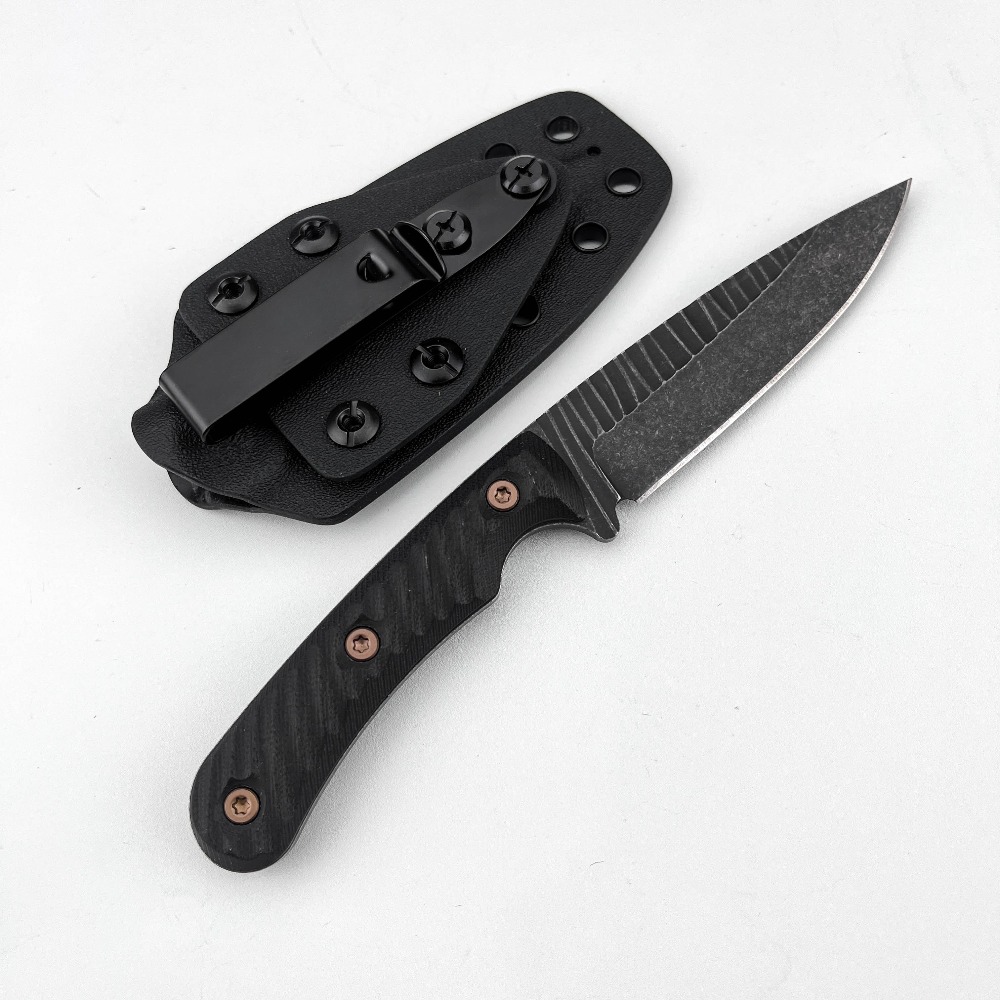 Edc Carry Fixed Blade - Cuchillo Bushcraft de Espiga Completa con