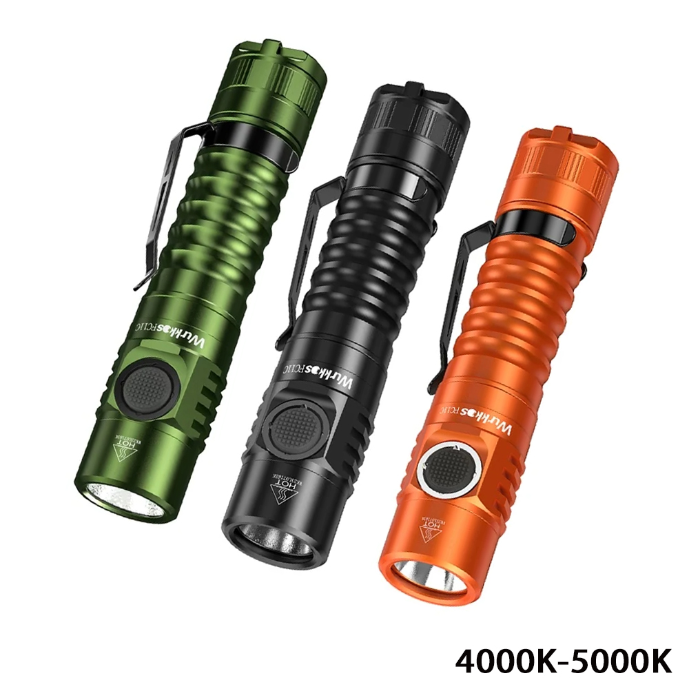 Edc Carry Flashlight - Linterna EDC Wurkkos FC11C 519A 18650