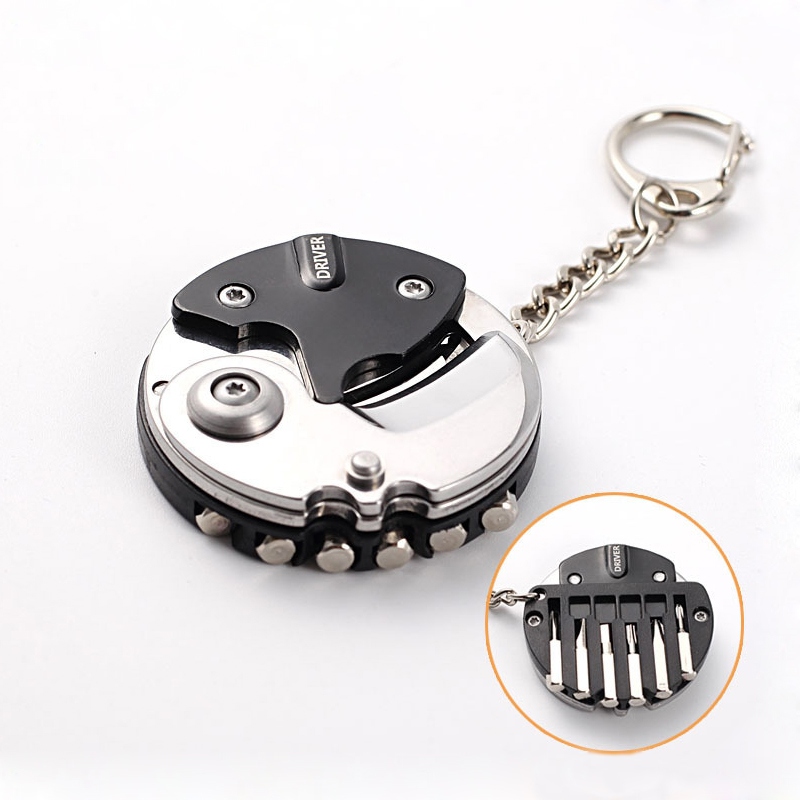 Edc Carry Coins - Llavero con cuchillo de monedas multifunción,