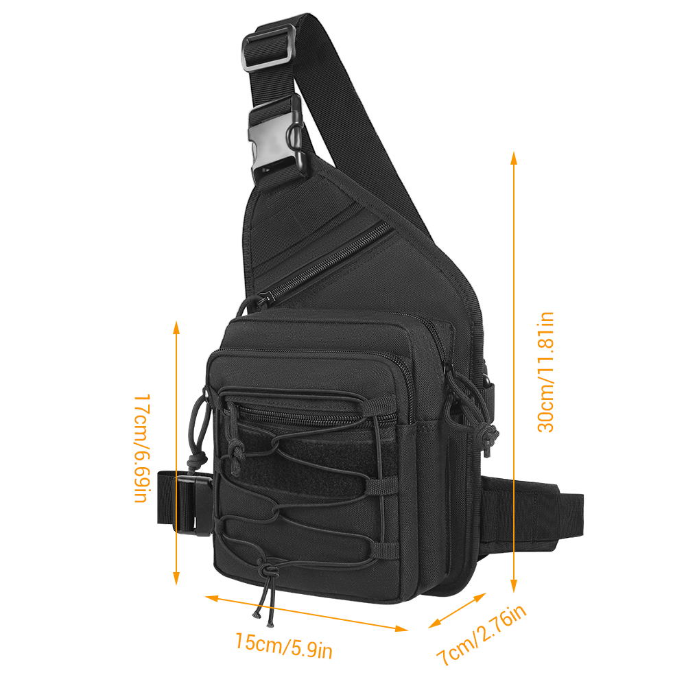 Edc Concealed Carry Sling Bag - Bolso táctico oculto para transporte, mochila