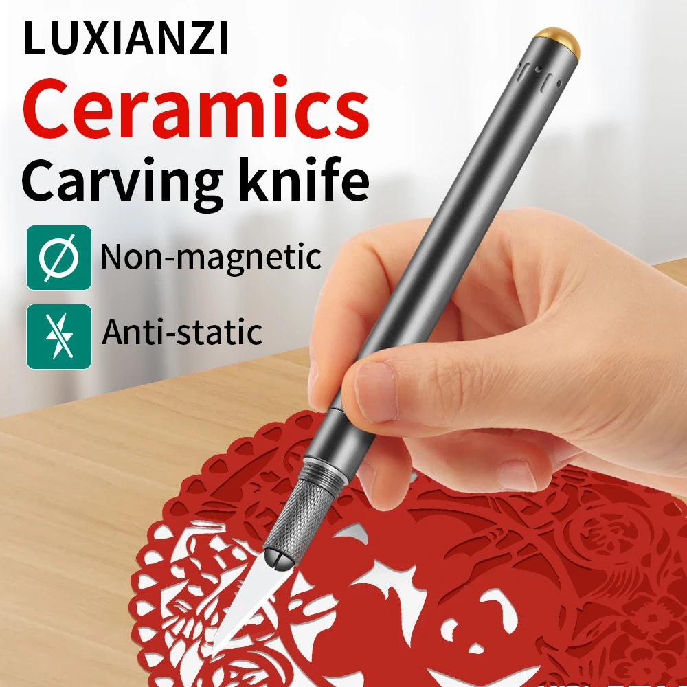 Pocket Knife Ceramic - LUXIANZI cuchillo de tallado de hoja