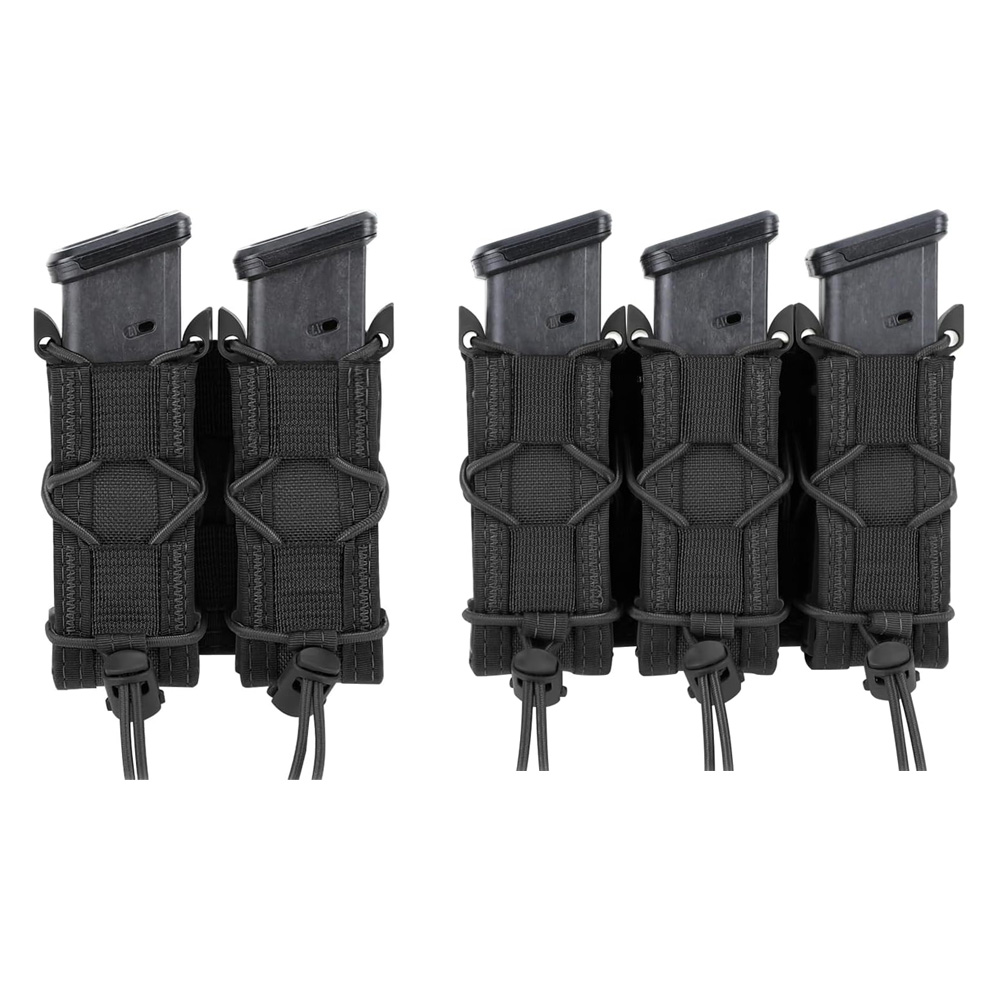 Edc Carry Flashlight - Bolsa para revistas de doble/Triple apilamiento