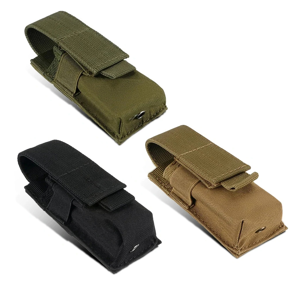 Edc Carry Flashlight - Riñonera MOLLE Modular: linterna/magnete de 9mm/soporte