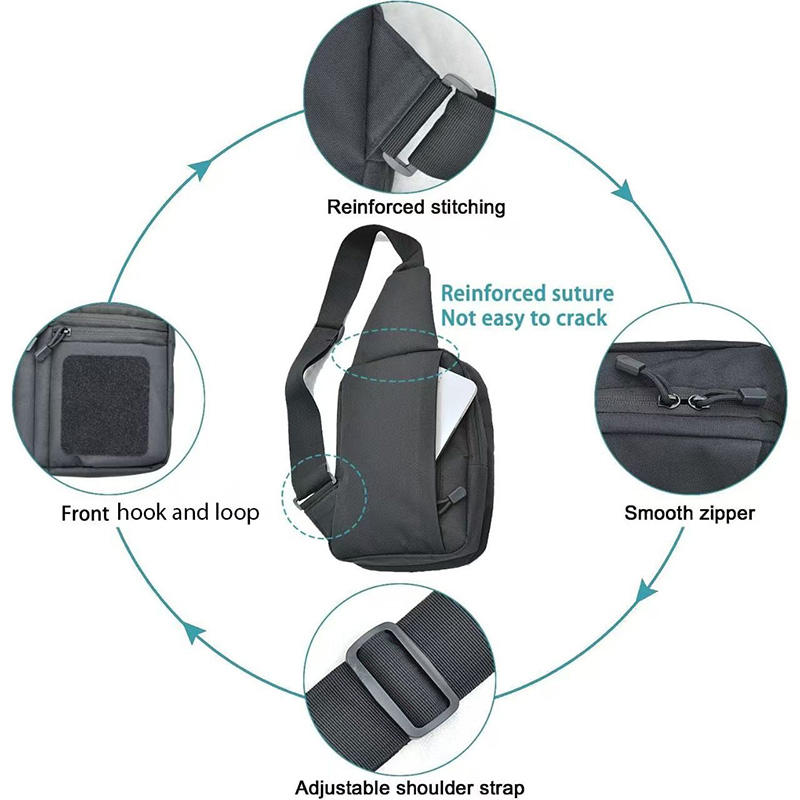 Bolsa Táctica para Pistola, Fu - Edc Concealed Carry Sling Bag reseña y precio