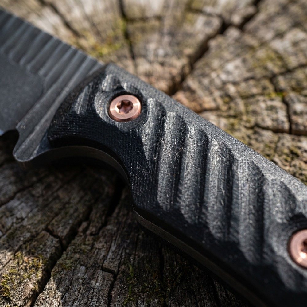 Cuchillo Bushcraft de Espiga C - Edc Carry Fixed Blade reseña y precio