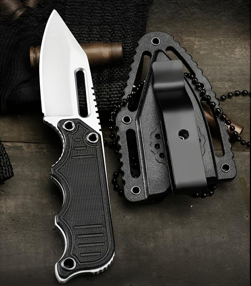 Cuchillo de cuello portátil co - Edc Carry Fixed Blade reseña y precio