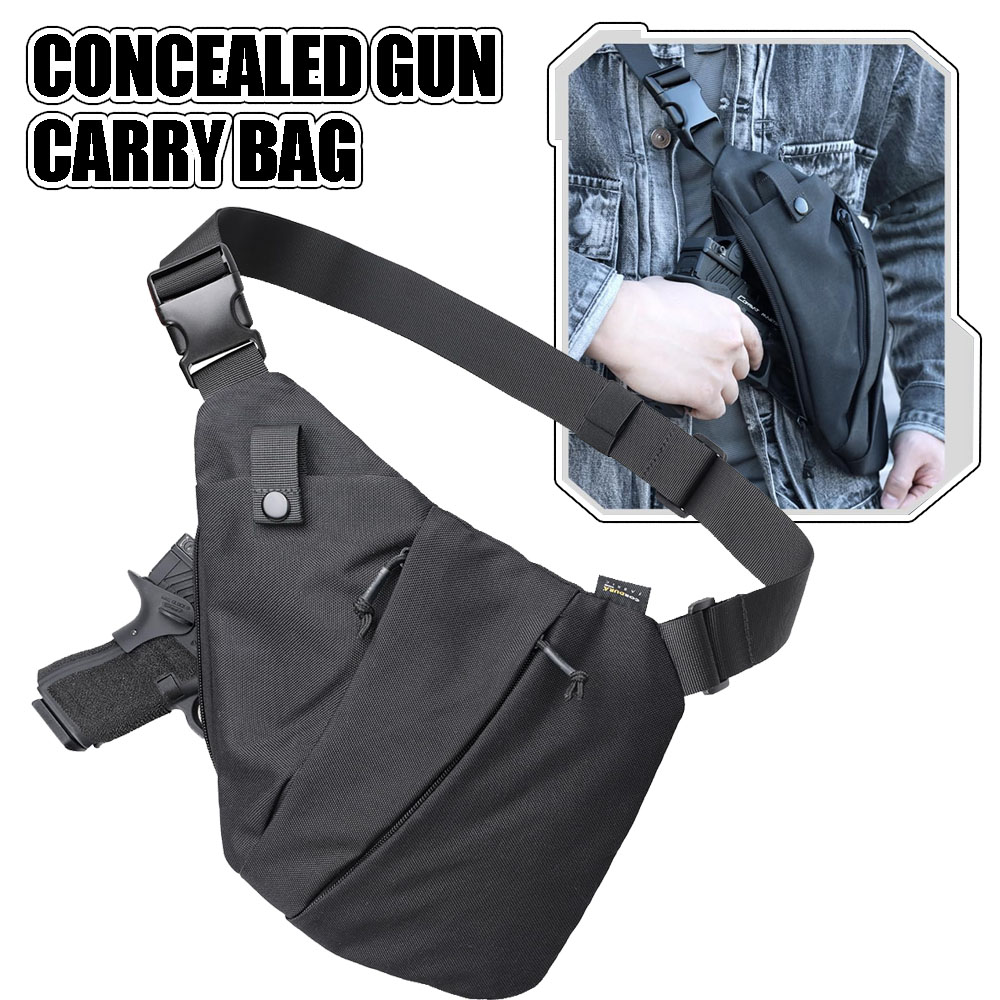 Bolsa de transporte táctica pa - Edc Concealed Carry Sling Bag reseña y precio