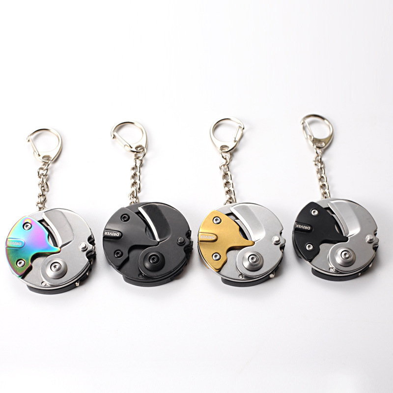 Llavero con cuchillo de moneda - Edc Carry Coins reseña y precio