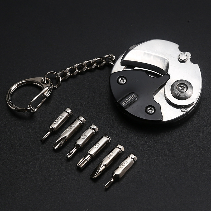Llavero con cuchillo de moneda - Edc Carry Coins reseña y precio