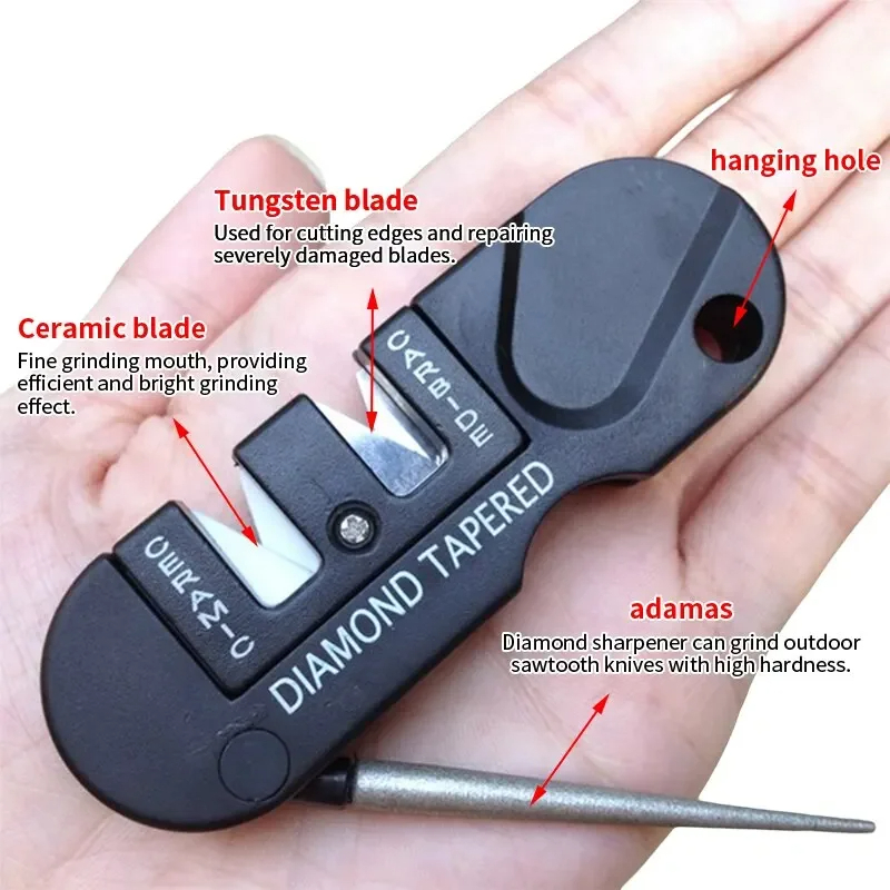 Afilador de Cuchillos Portátil - Pocket Knife Ceramic reseña y precio
