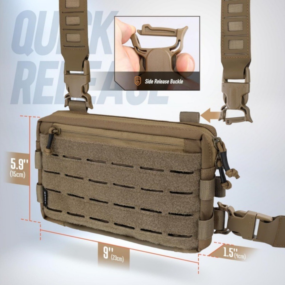 Bolso de Pecho para Hombre de  - Edc Deep Carry reseña y precio