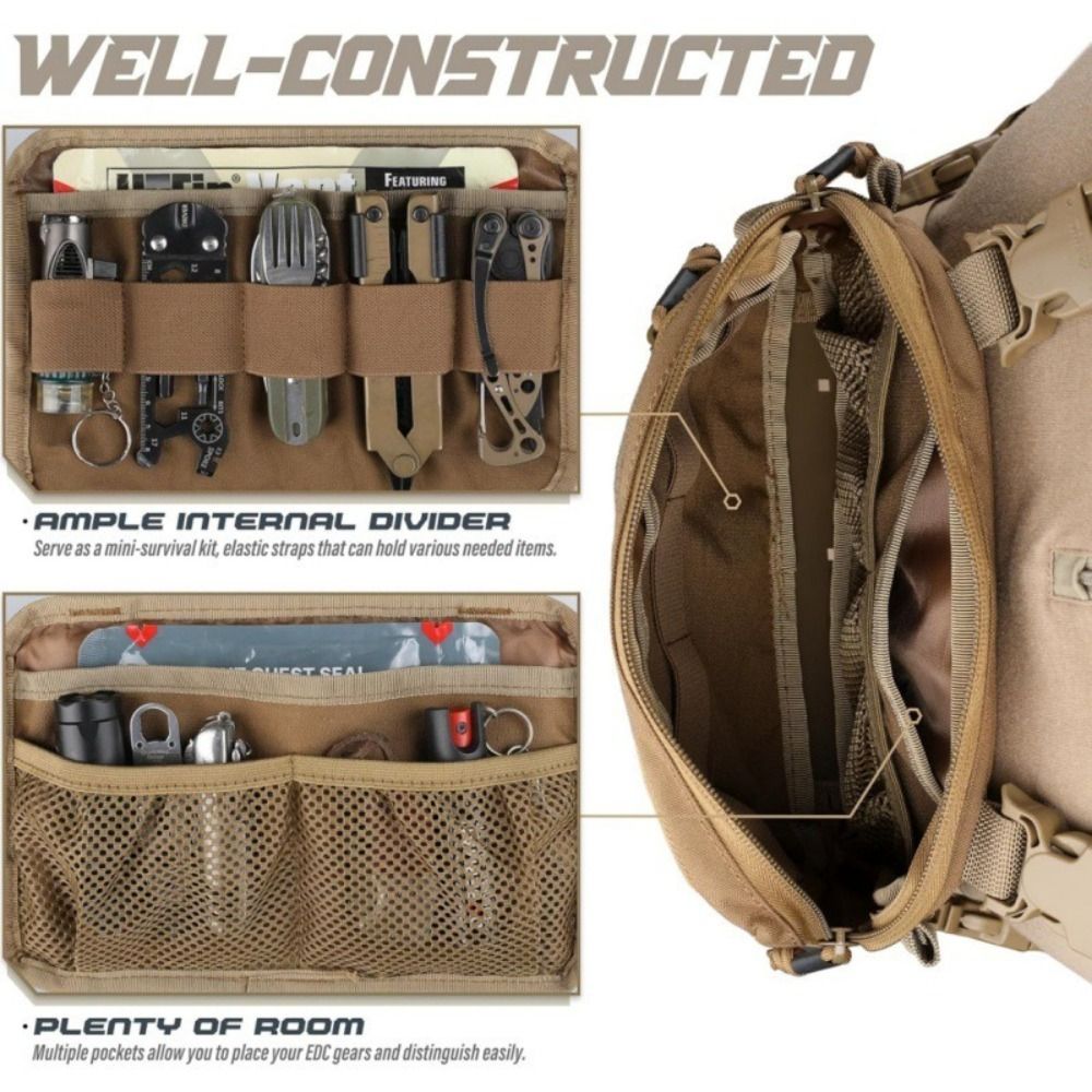 Bolso de Pecho para Hombre de  - Edc Deep Carry reseña y precio