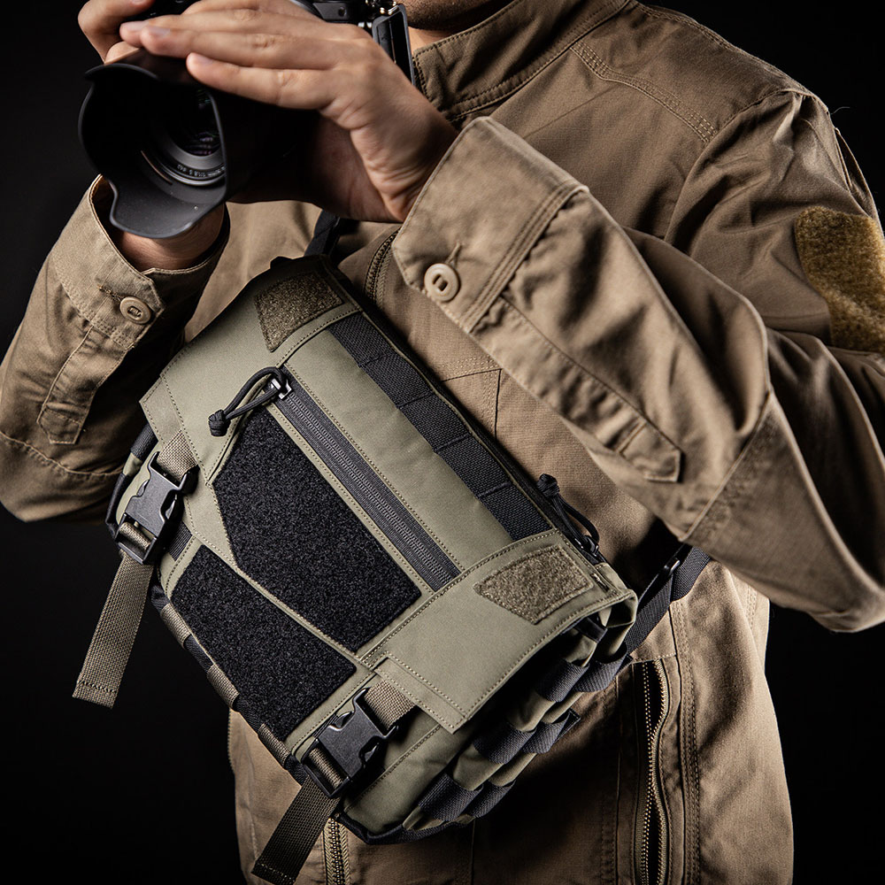 Bolso táctico EDC tipo bandole - Edc Concealed Carry Sling Bag reseña y precio