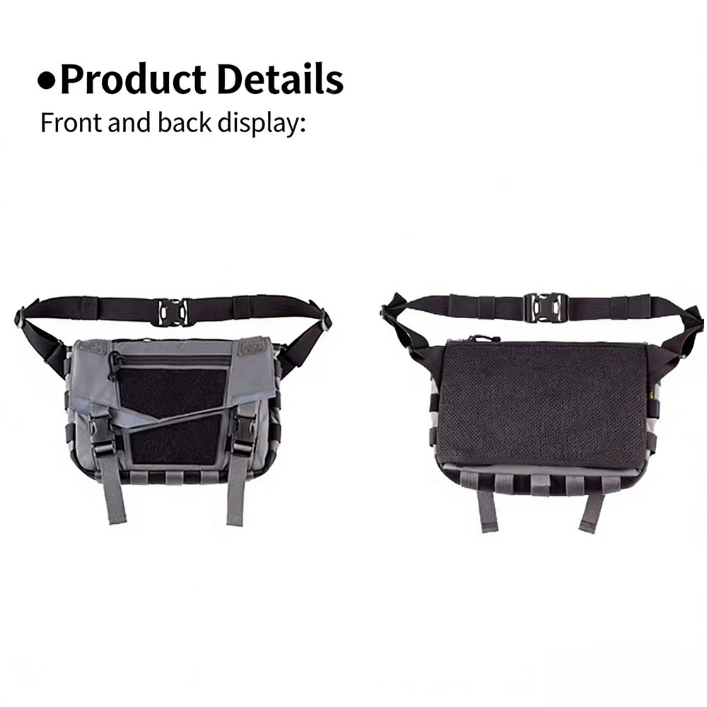Bolso táctico EDC tipo bandole - Edc Concealed Carry Sling Bag reseña y precio