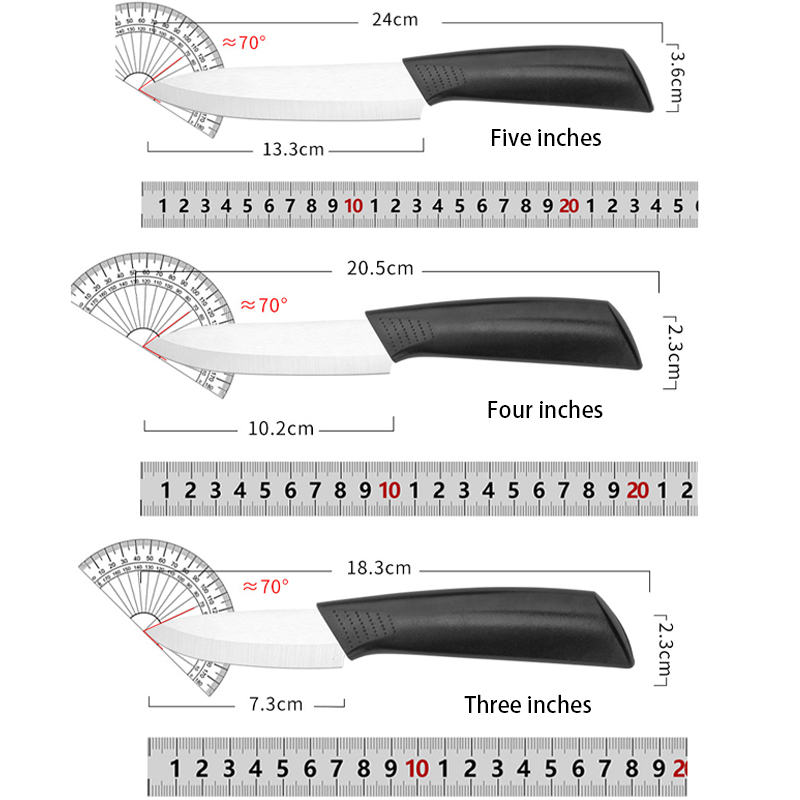 Cuchillo de Cerámica de 3/4/5  - Pocket Knife Ceramic reseña y precio
