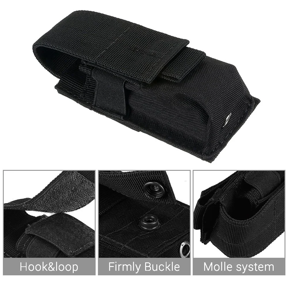 Molle-bolsa táctica para linte - Edc Carry Flashlight reseña y precio
