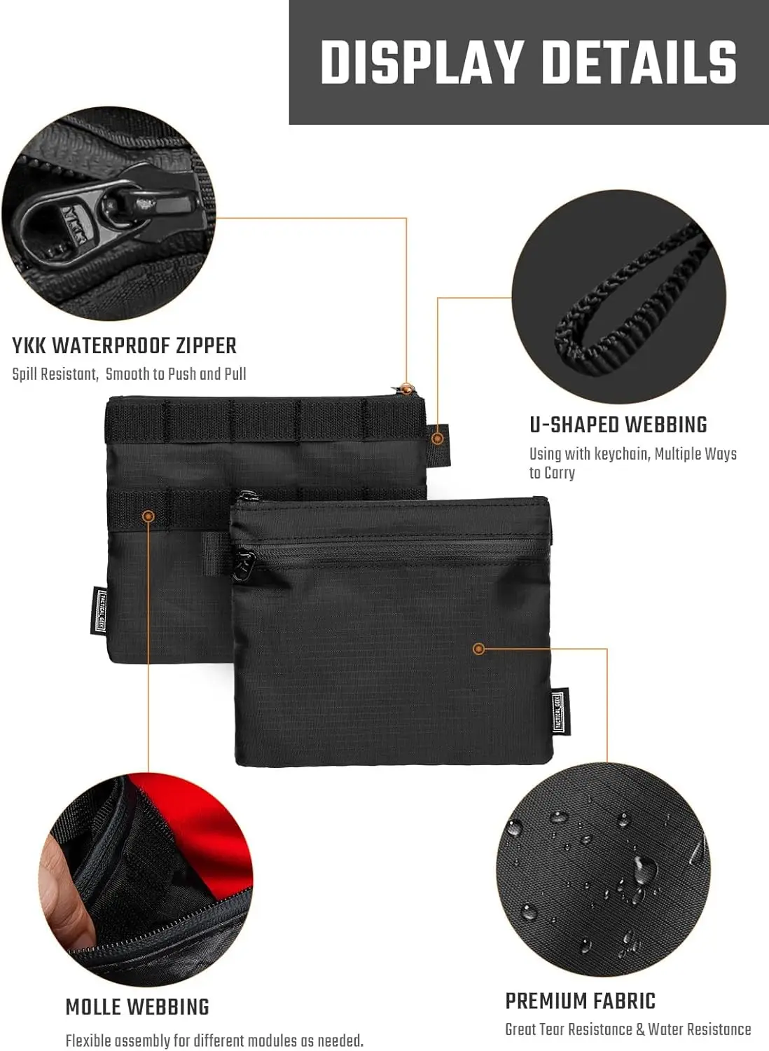 Bolsa Táctica EDC Delgada A14  - Edc Daily Carry reseña y precio