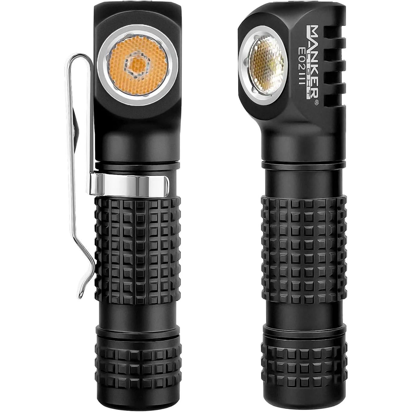 Linterna Manker E02III para us - Edc Carry Flashlight reseña y precio