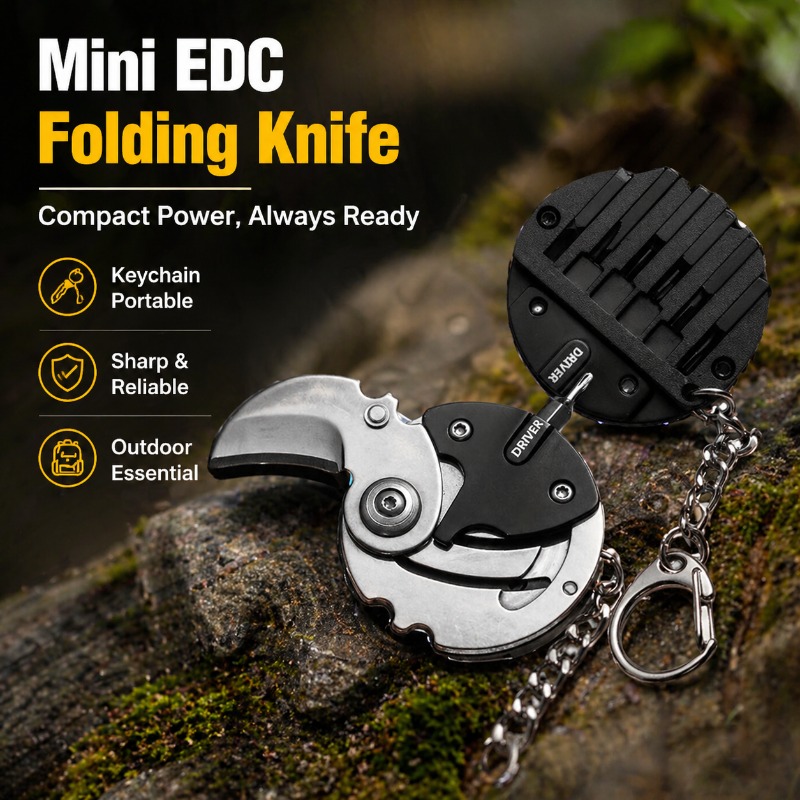 Navaja Plegable para Exteriore - Edc Carry Coins reseña y precio