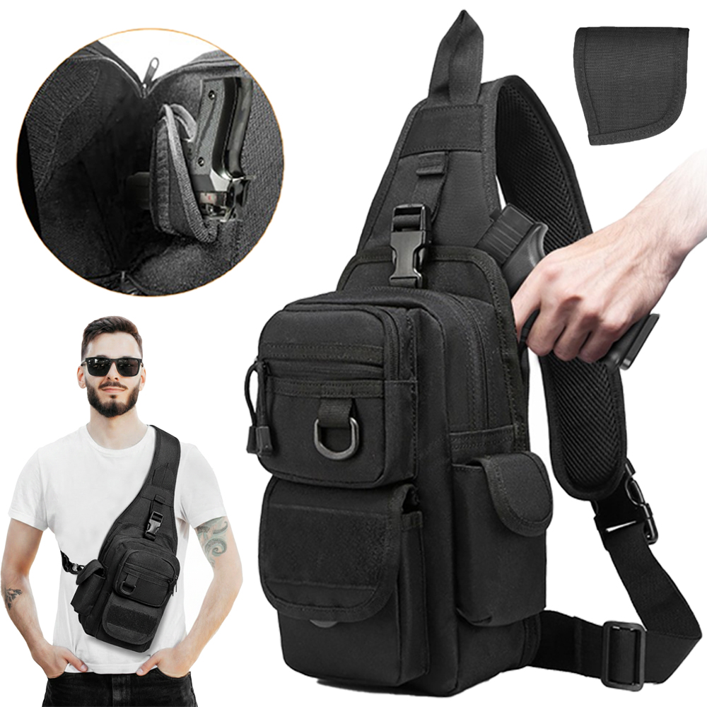 Bolso Táctico para Pistola, Bo - Edc Concealed Carry Sling Bag reseña y precio