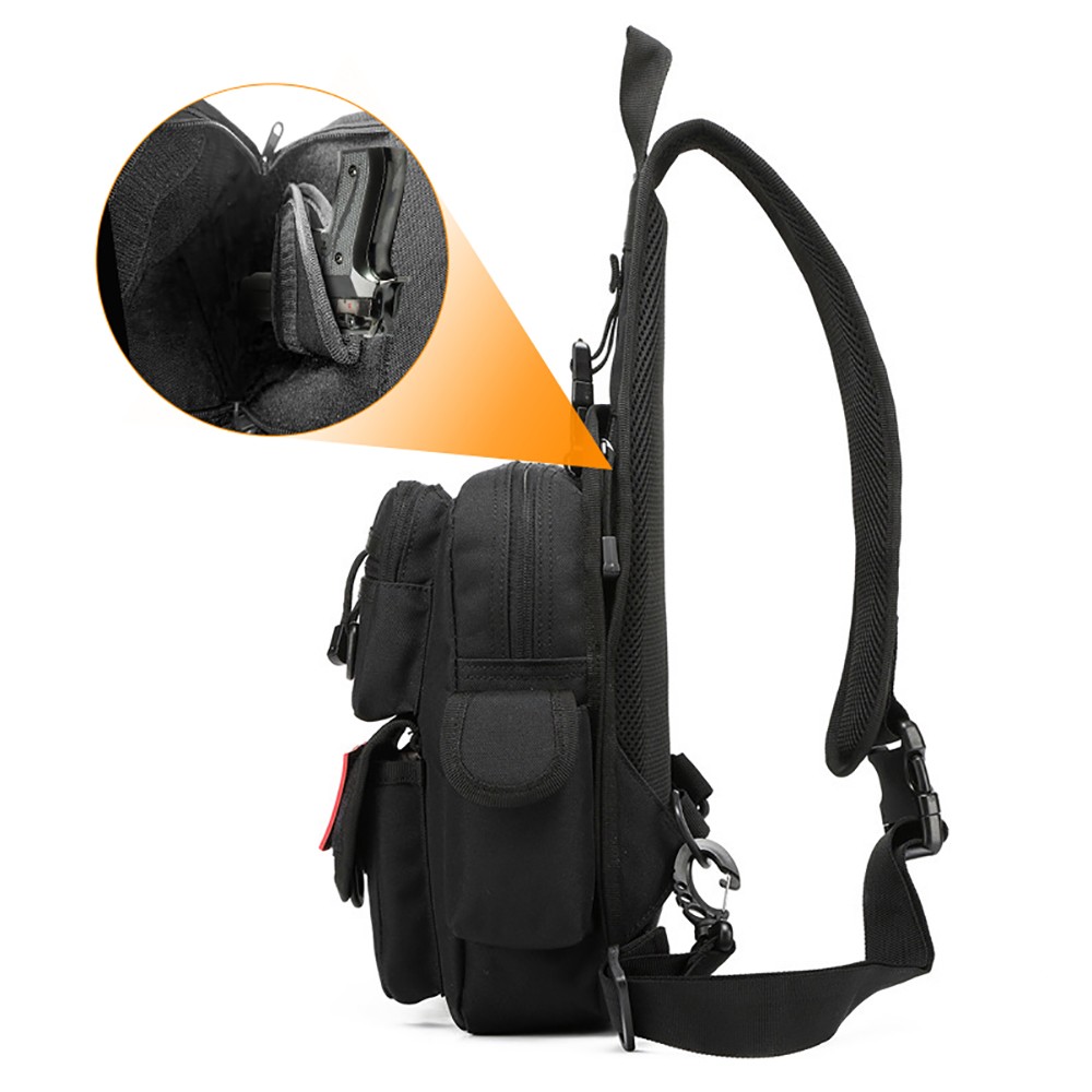 Bolso Táctico para Pistola, Bo - Edc Concealed Carry Sling Bag reseña y precio