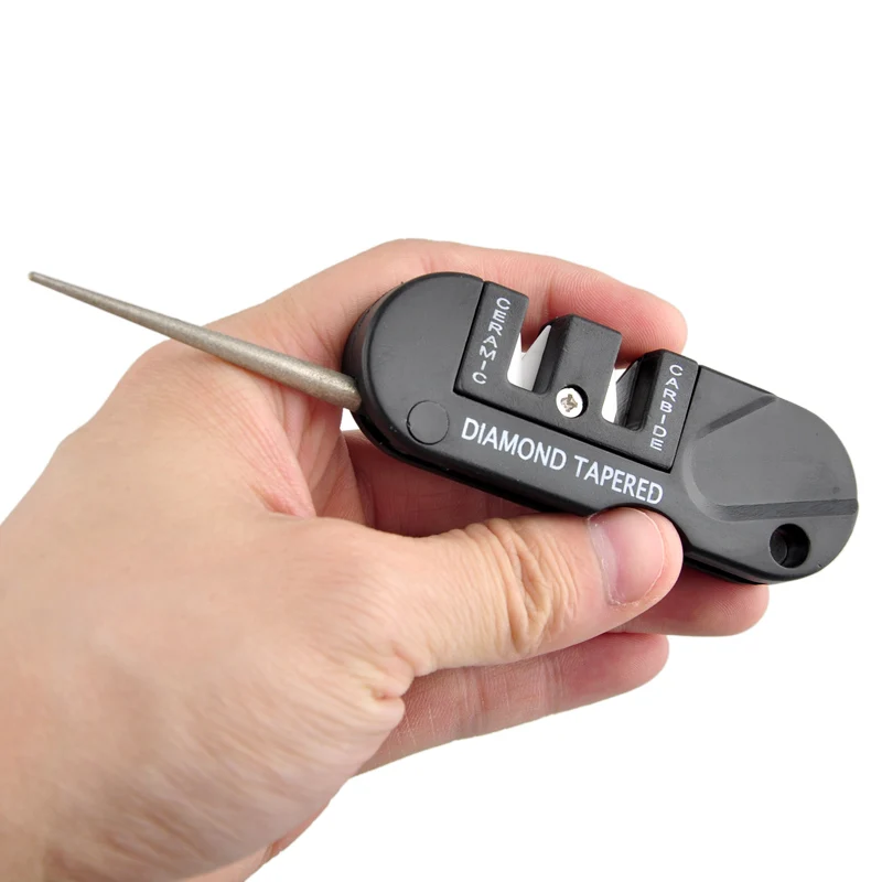 Afilador de cuchillos portátil - Pocket Knife Ceramic reseña y precio