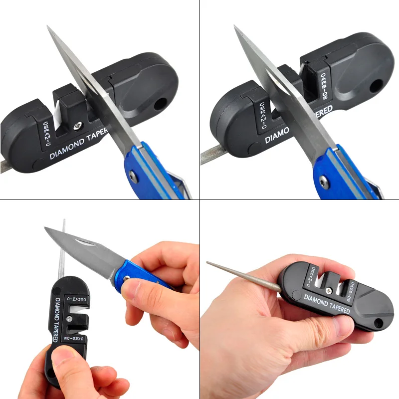 Afilador de cuchillos portátil - Pocket Knife Ceramic reseña y precio