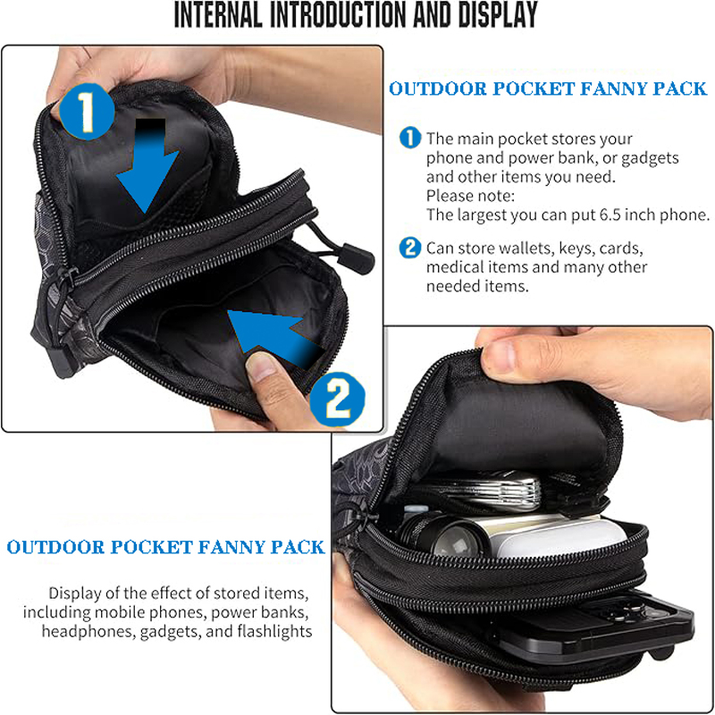 Bolsa táctica Molle Universal  - Edc Deep Carry reseña y precio